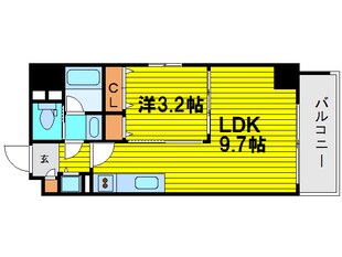 レオンコンフォート北浜の物件間取画像